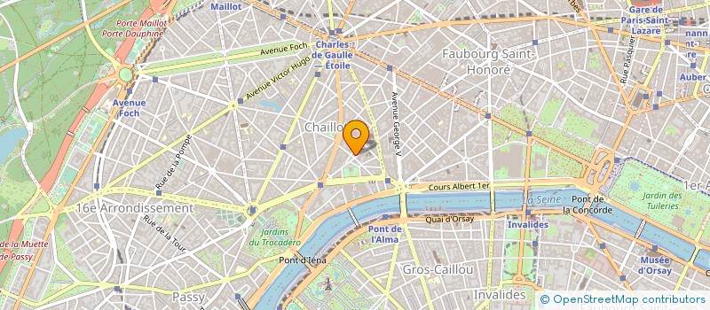 localisation de l'entreprise URGOTECH à PARIS