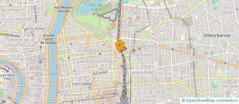 localisation de l'entreprise URIEL  LYON