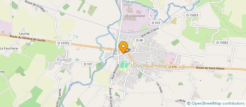 localisation de l'entreprise URIEL  DUCEY-LES CHERIS