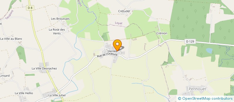 localisation de l'entreprise URIEN à TAUPONT