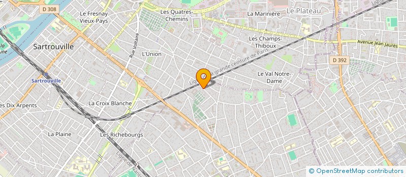 localisation de l'entreprise URIMMO à HOUILLES