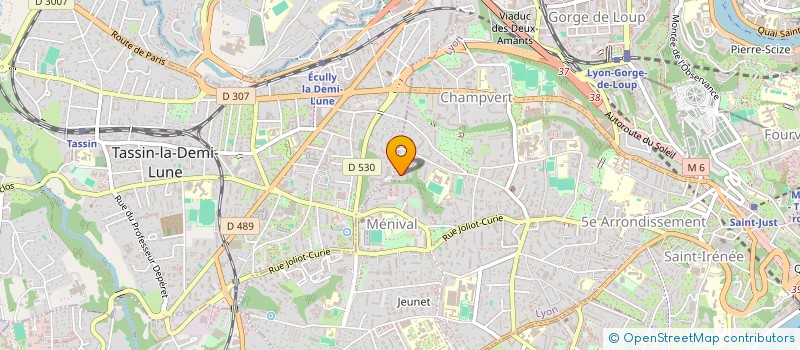 localisation de l'entreprise URIOL ATV  LYON