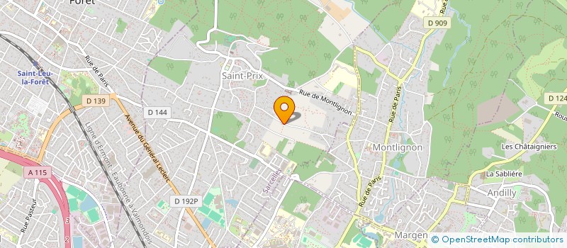localisation de l'entreprise URIOS à SAINT-PRIX