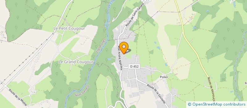 localisation de l'entreprise URLAX ENVIRONNEMENT à VILLEBRET