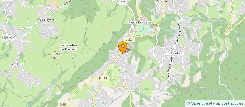 localisation de l'entreprise URLOC  VAULNAVEYS-LE-HAUT