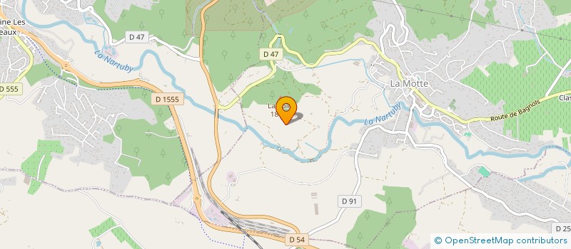 localisation de l'entreprise URMELLI à LA MOTTE