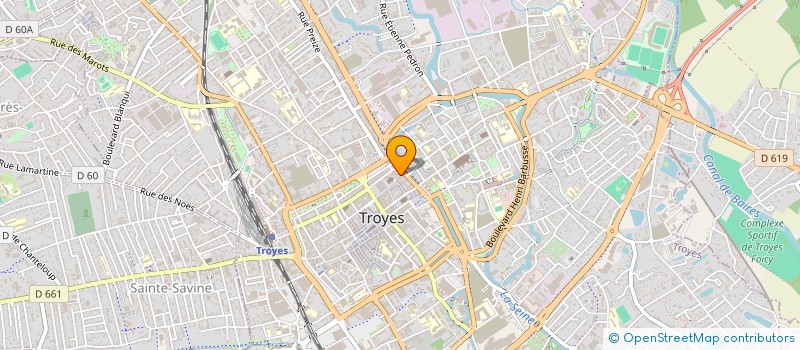 localisation de l'entreprise URNANABHI à TROYES