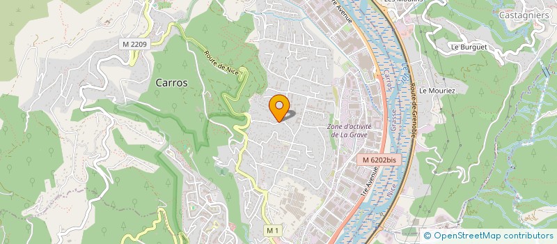 localisation de l'entreprise UROCK à CARROS