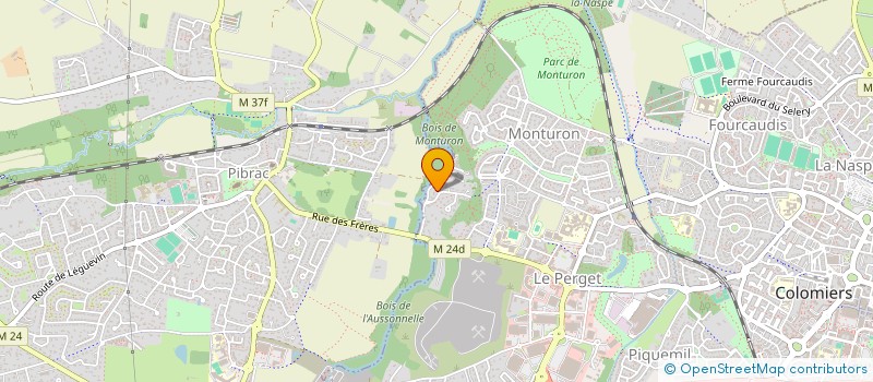 localisation de l'entreprise UROCONNECT à COLOMIERS
