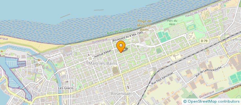 localisation de l'entreprise URODEM à DUNKERQUE