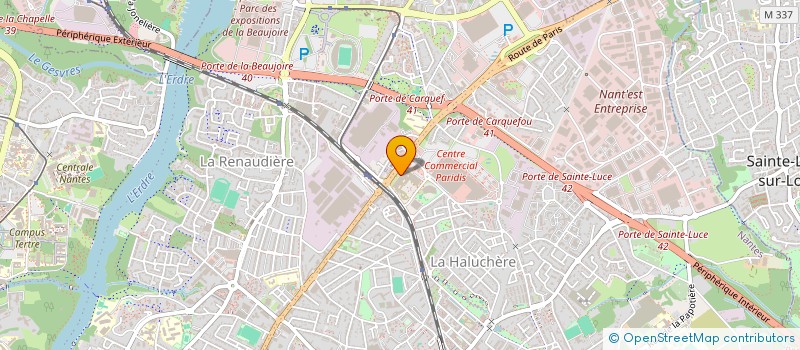 localisation de l'entreprise UROLOGIE ROBINE  NANTES