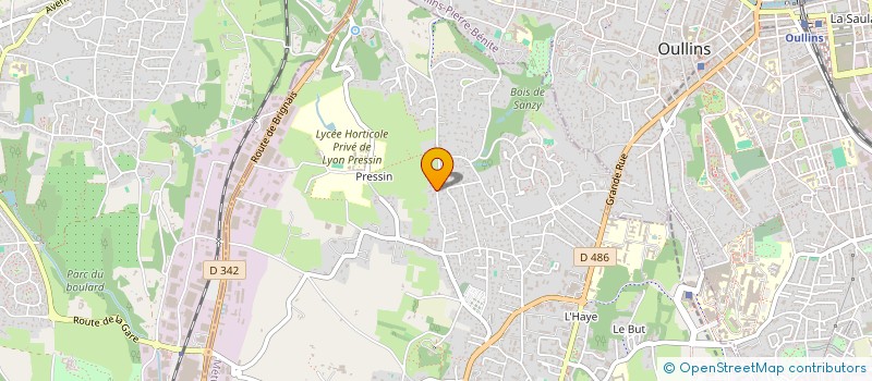 localisation de l'entreprise URON  SAINT-GENIS-LAVAL