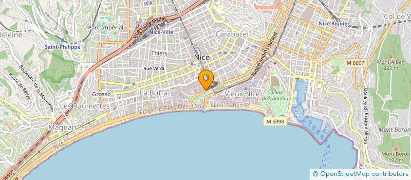 localisation de l'entreprise URONICE 4.0  NICE