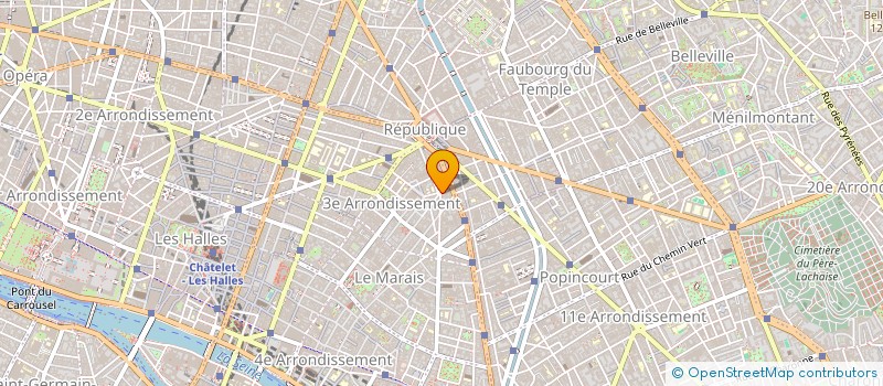 localisation de l'entreprise UROOT  PARIS