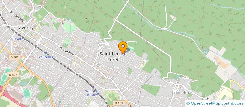 localisation de l'entreprise UROPH  SAINT-LEU-LA-FORET