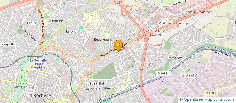 localisation de l'entreprise UROPOLE IMMO  LA ROCHELLE