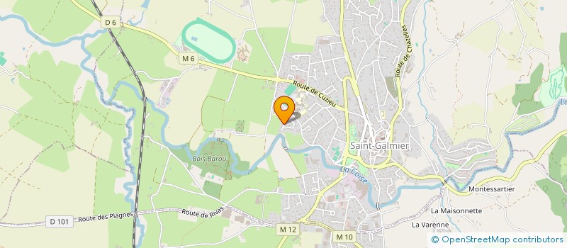 localisation de l'entreprise UROPOLIS  SAINT-GALMIER