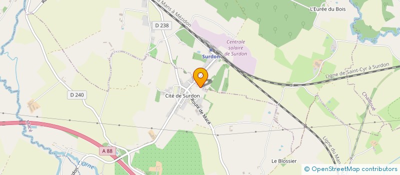 localisation de l'entreprise URREA-LHOMMET à BELFONDS