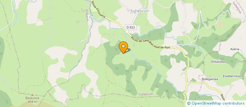 localisation de l'entreprise URRUTIA  IRISSARRY