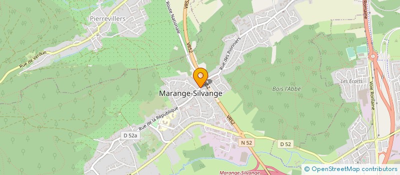 localisation de l'entreprise URRUTY DIFFUSION à MARANGE-SILVANGE