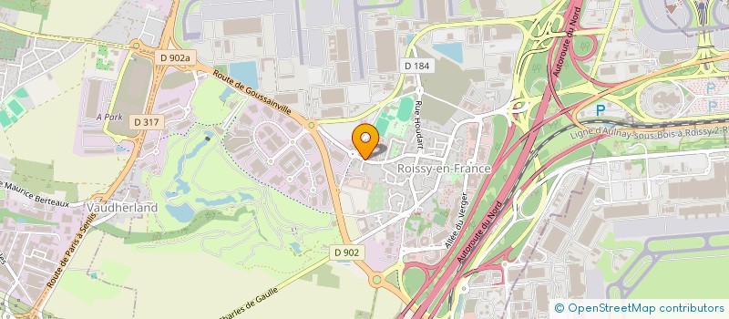 localisation de l'entreprise URSA 60  ROISSY-EN-FRANCE