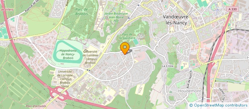 localisation de l'entreprise URSA MINOR  VANDUVRE-LES-NANCY