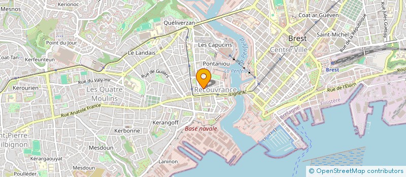 localisation de l'entreprise URSA ROSSO à BREST