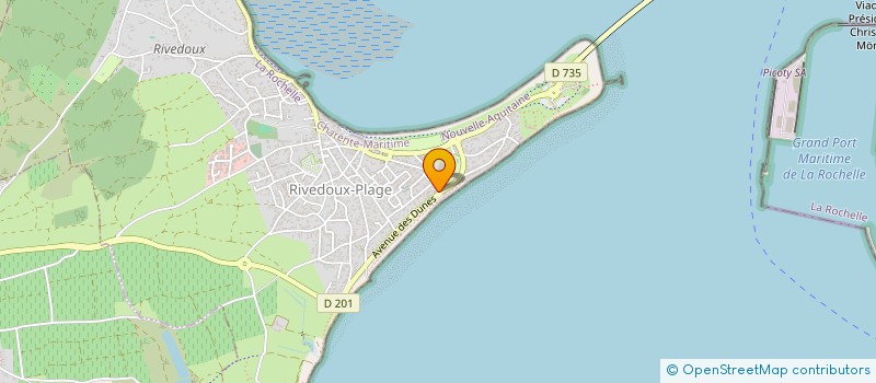 localisation de l'entreprise URSAE MINORIS à RIVEDOUX-PLAGE