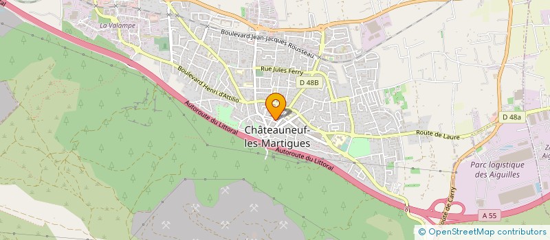localisation de l'entreprise URSIC UNION REGIO SYNDIC INDUS à CHATEAUNEUF-LES-MARTIGUES