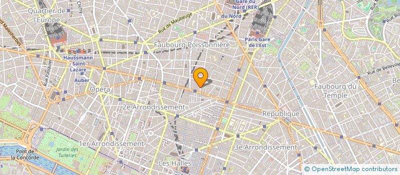 localisation de l'entreprise URSIDAE  PARIS