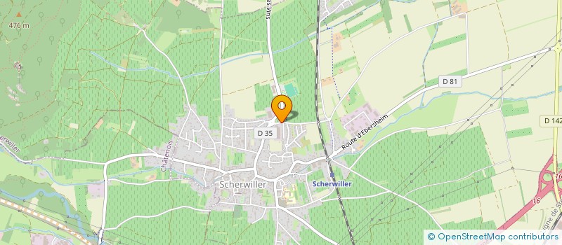 localisation de l'entreprise URSNIC  SCHERWILLER