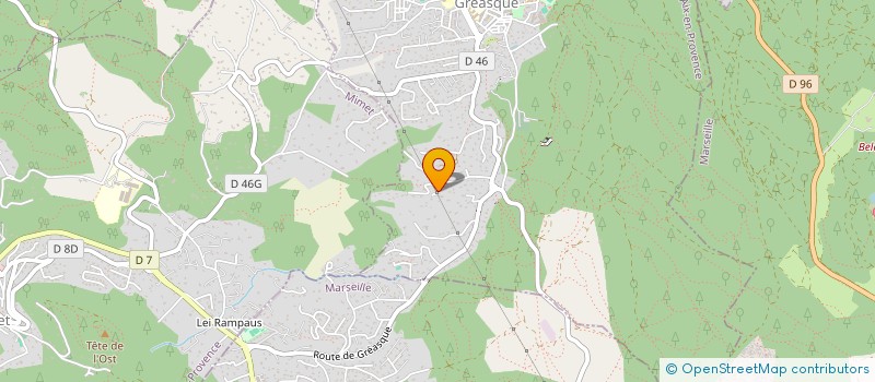 localisation de l'entreprise URSOL  GREASQUE