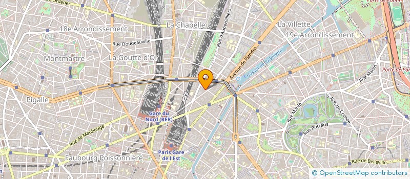 localisation de l'entreprise URSULE PONEY  PARIS