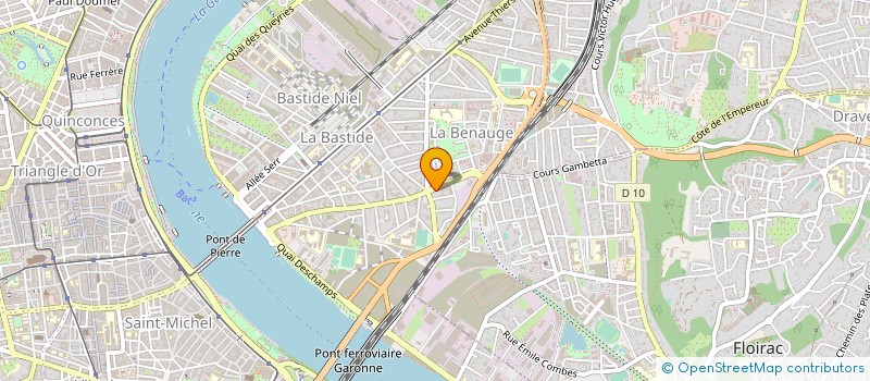 localisation de l'entreprise URSULINES DE JESUS à BORDEAUX
