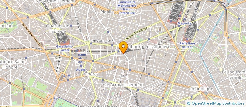 localisation de l'entreprise URSUS FILMS à PARIS