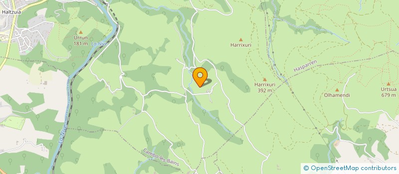 localisation de l'entreprise URSUYA  CAMBO-LES-BAINS