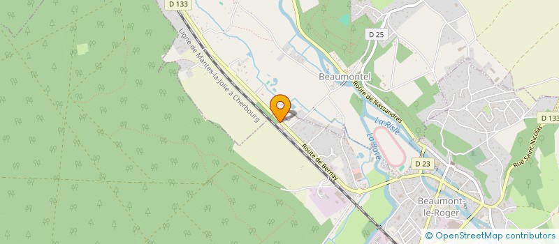 localisation de l'entreprise URTUR  BEAUMONT-LE-ROGER