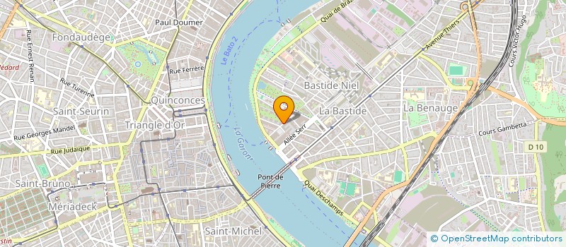 localisation de l'entreprise URUK 3X3  BORDEAUX