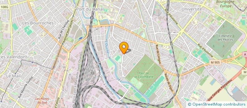 localisation de l'entreprise URUK à DIJON