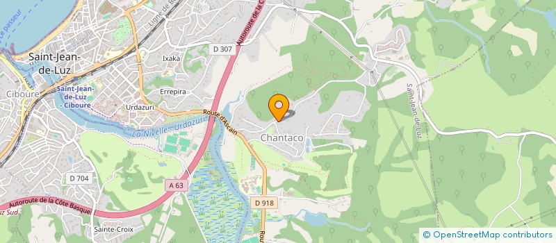 localisation de l'entreprise URUMEA à SAINT-JEAN-DE-LUZ