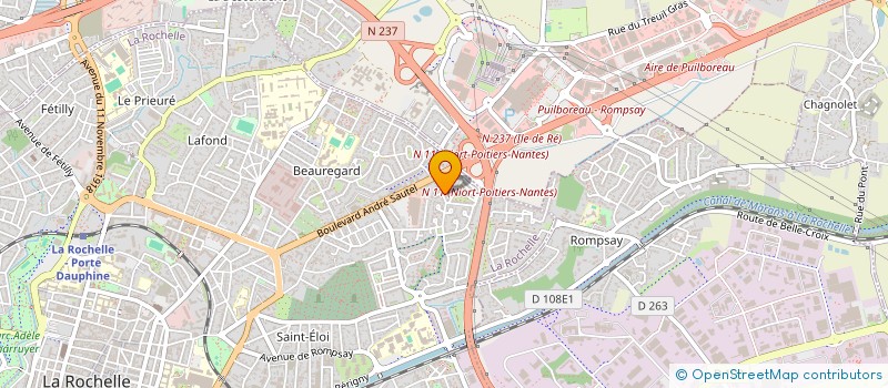 localisation de l'entreprise US AND ROCK  LA ROCHELLE