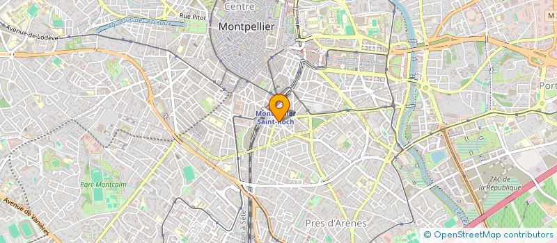 localisation de l'entreprise US BARBER à MONTPELLIER