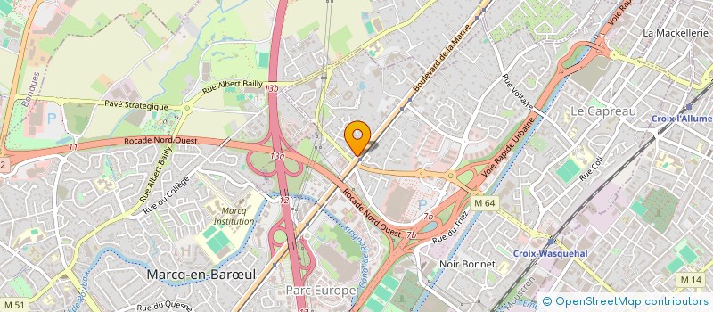 localisation de l'entreprise US BEAUTY  WASQUEHAL