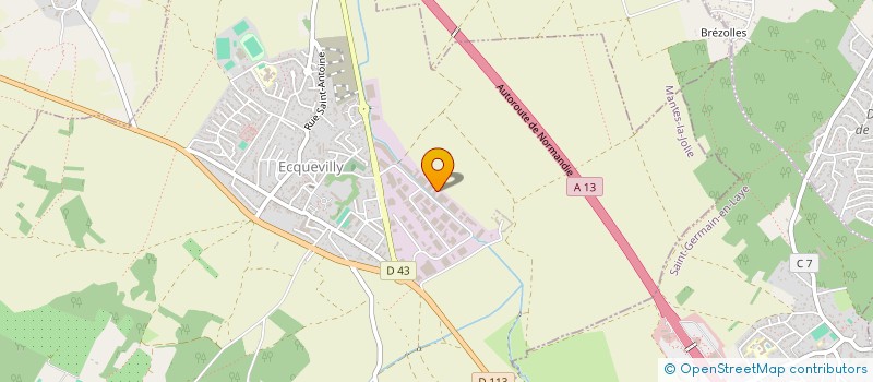 localisation de l'entreprise US CARS 78  ECQUEVILLY