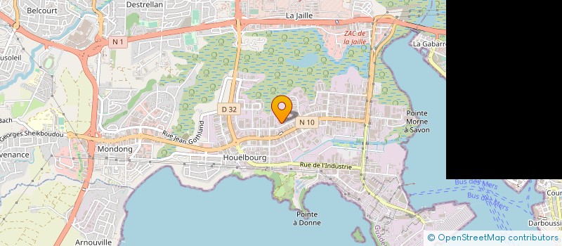 localisation de l'entreprise US CONCEPT à BAIE-MAHAULT
