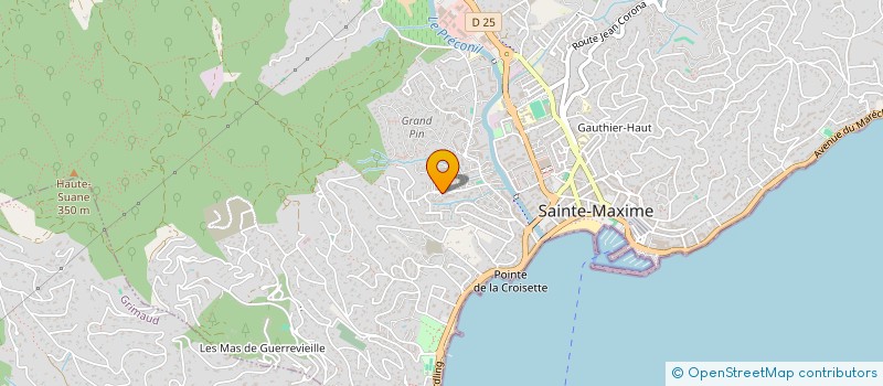localisation de l'entreprise US-CREATIVE COMMERCE à SAINTE-MAXIME