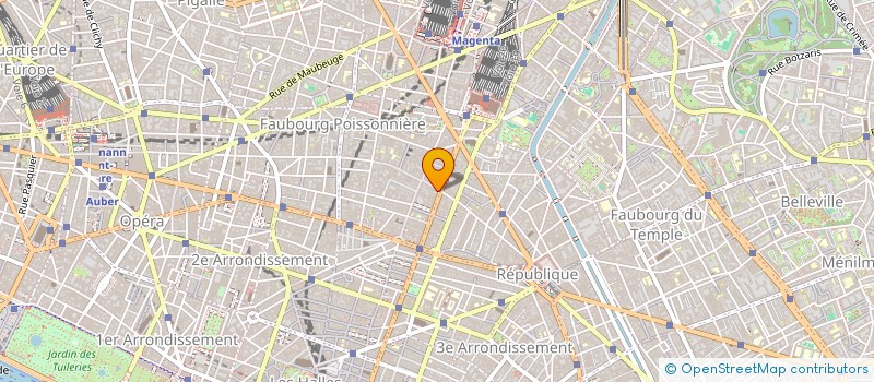 localisation de l'entreprise US CUIR CORPS  PARIS