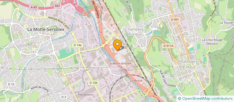 localisation de l'entreprise US DINER  CHAMBERY