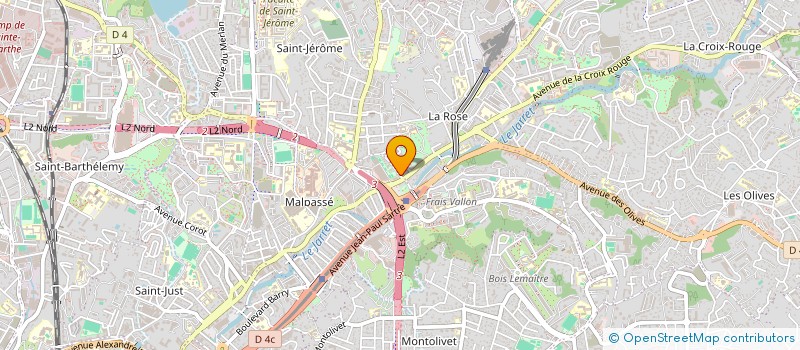 localisation de l'entreprise US EVENT'S à MARSEILLE
