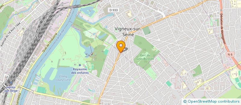 localisation de l'entreprise US.FIT à VIGNEUX-SUR-SEINE